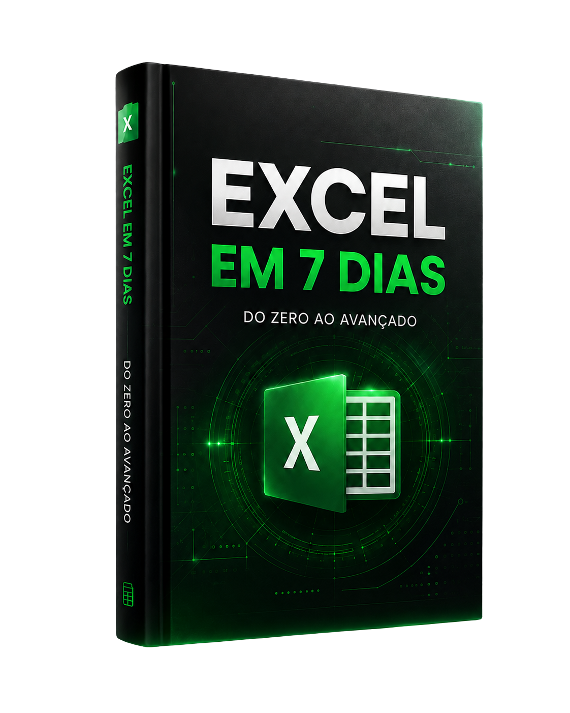 Capa 3D do eBook Excel em 7 Dias